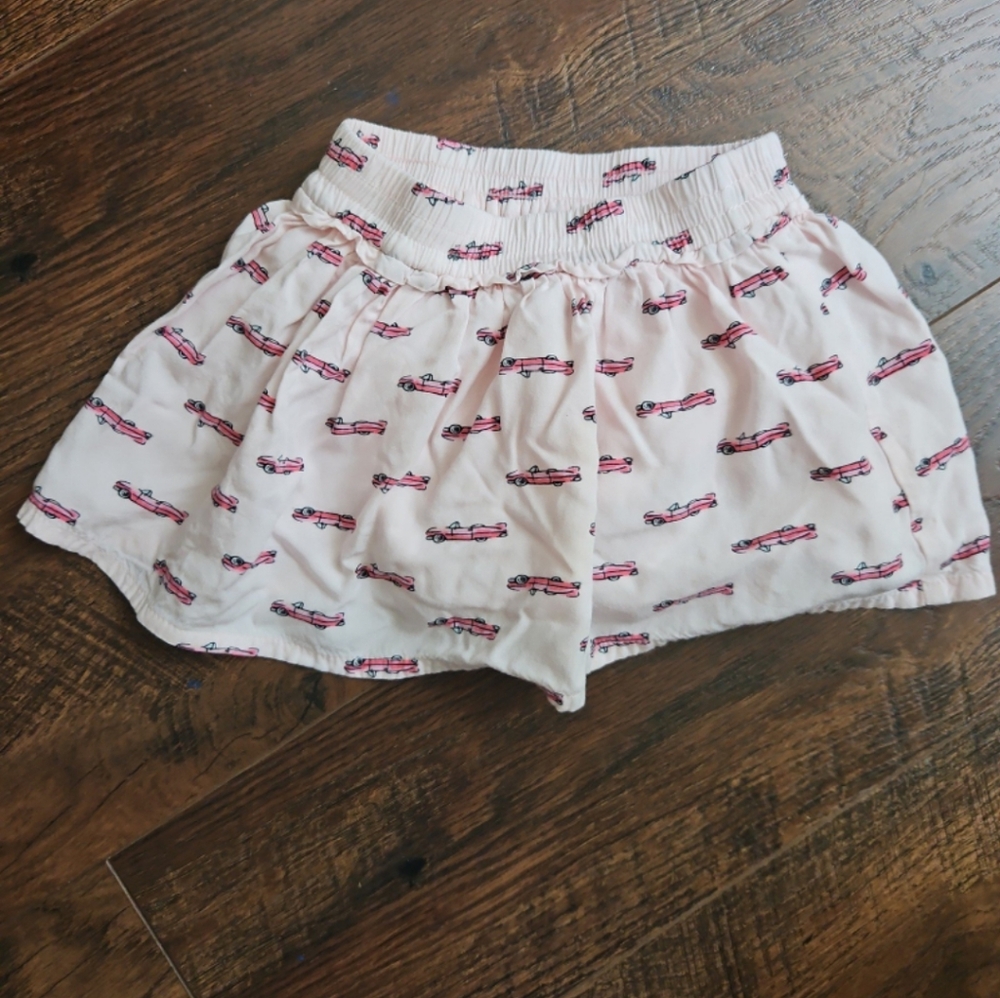 Kate Spade Pink Car Skirt Skort 24M
